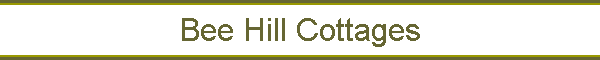 Bee Hill Cottages